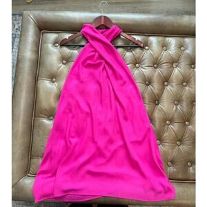 Show Me Your MuMu Jasmine Halter Pink Mini Dress Size XXL